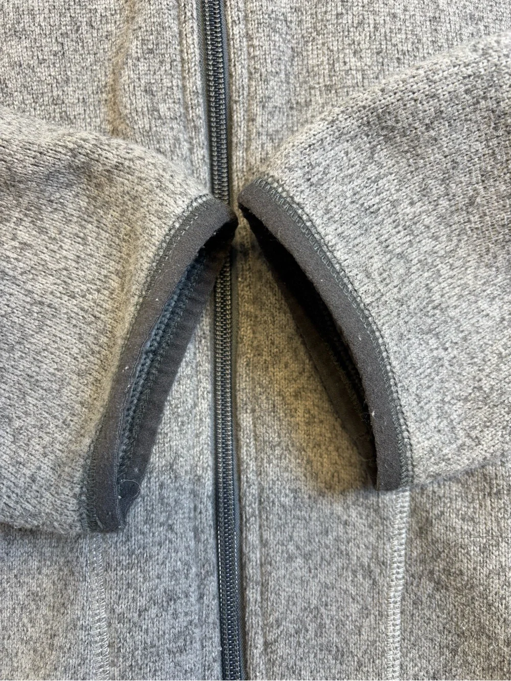 The North Face Gordon Lyons Hoodie Men’s Medium Gray Fleece Jacket NF0A5GMQ EUC